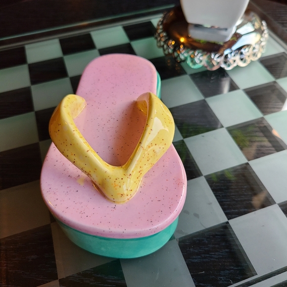 Flip Flop trinket jewelry holder - Picture 10 of 16